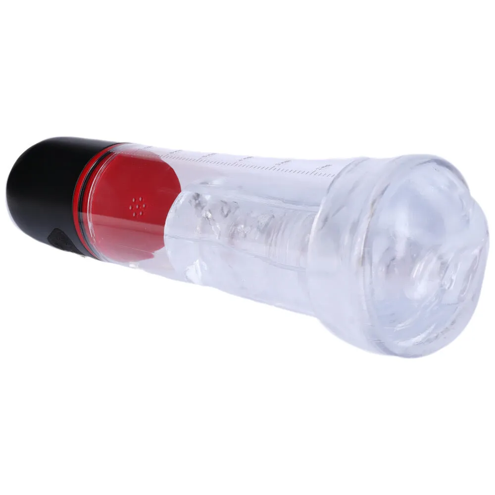 3-in-1 Brotar Vibrating Penis Pump. Stroker. & Sucker