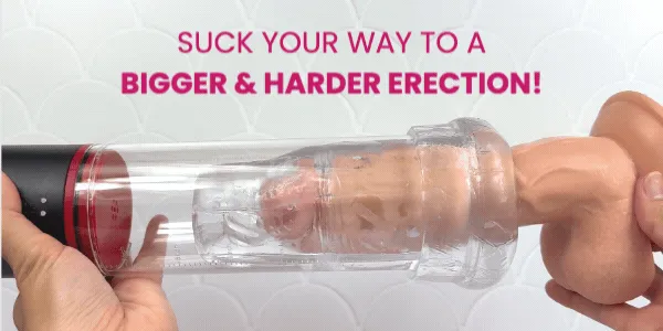 3-in-1 Brotar Vibrating Penis Pump. Stroker. & Sucker