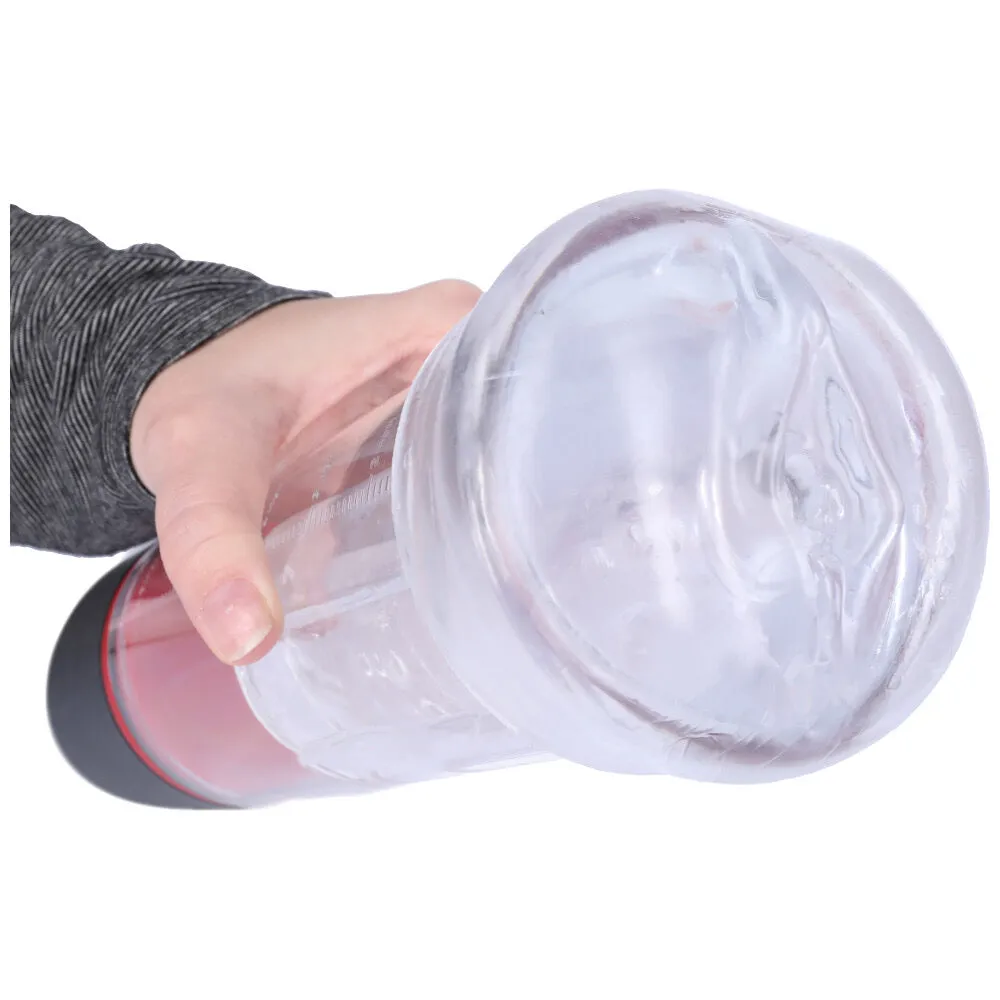 3-in-1 Brotar Vibrating Penis Pump. Stroker. & Sucker