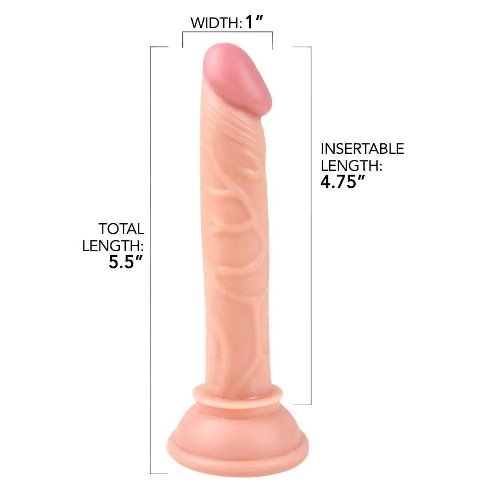 5 Inch Real Slim Beginner Dildo