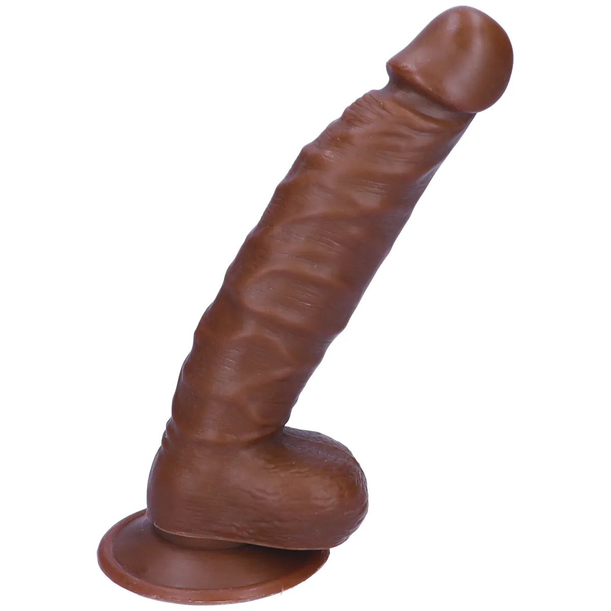 6 Inch Lifelike Hands-Free Suction Cup Dildo - Available in 2 Colors!