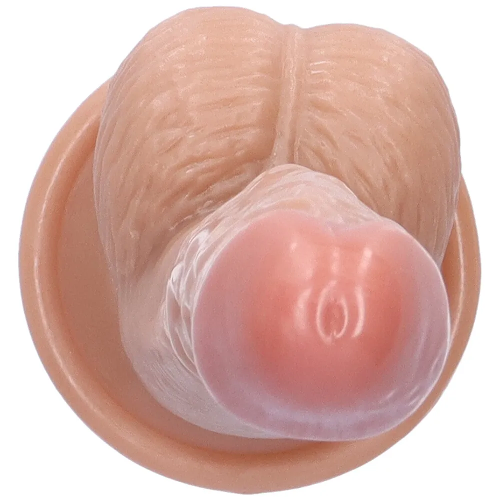7 Inch Brown Ultra Veined Dildo