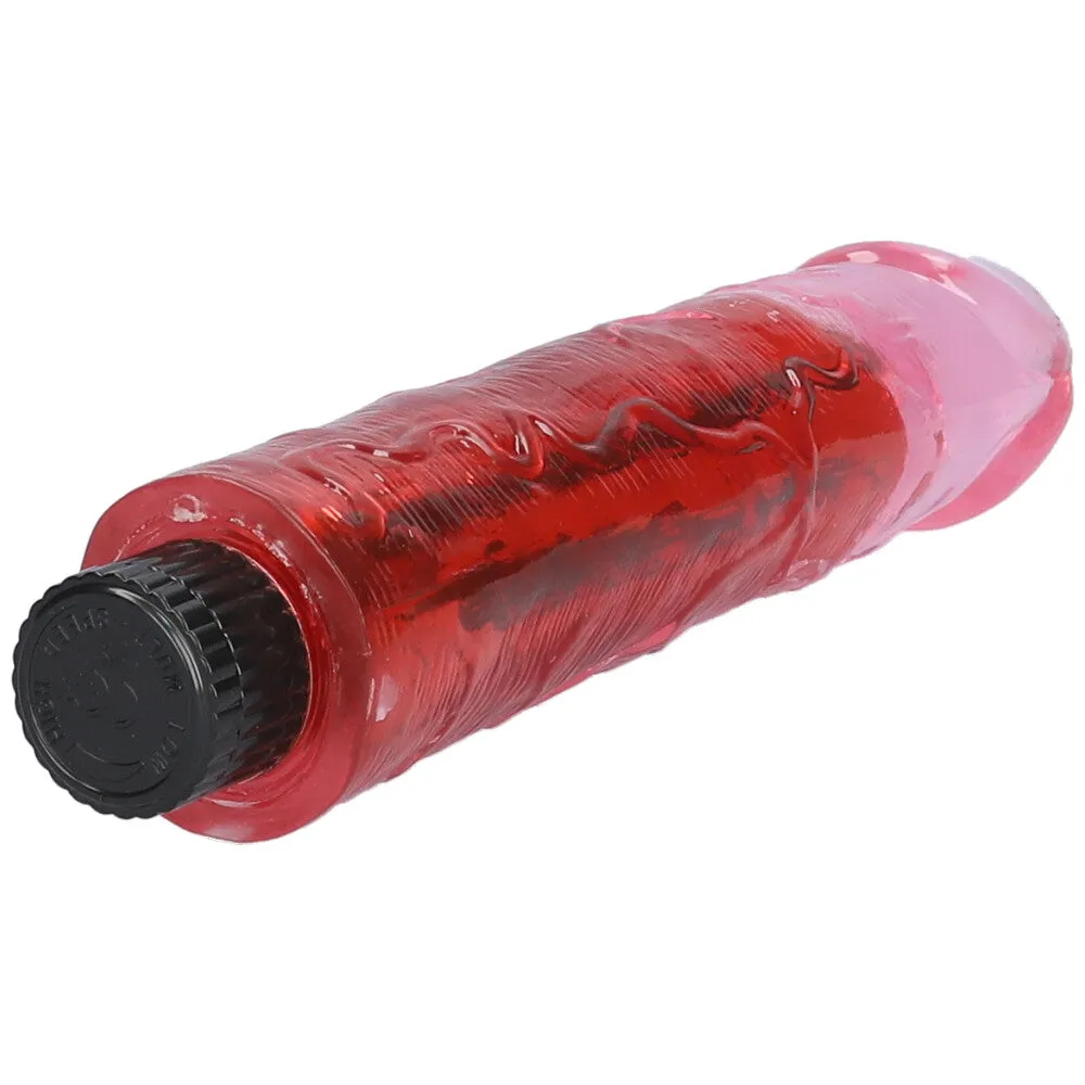 8 Inch Long Deep Penetration Vibrating Dildo