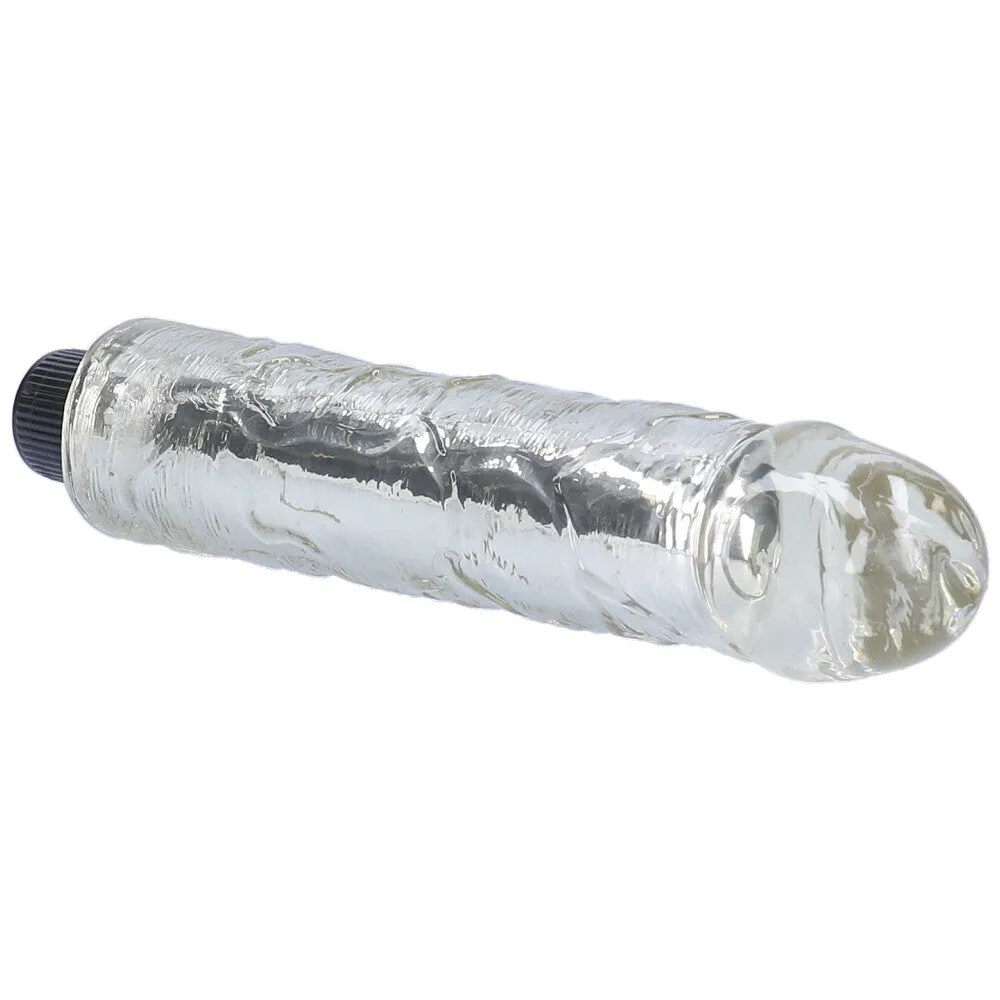 8 Inch Long Deep Penetration Vibrating Dildo