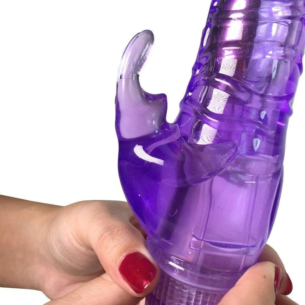 Abby's Thick Veined G-Spot Massaging Rabbit Vibe