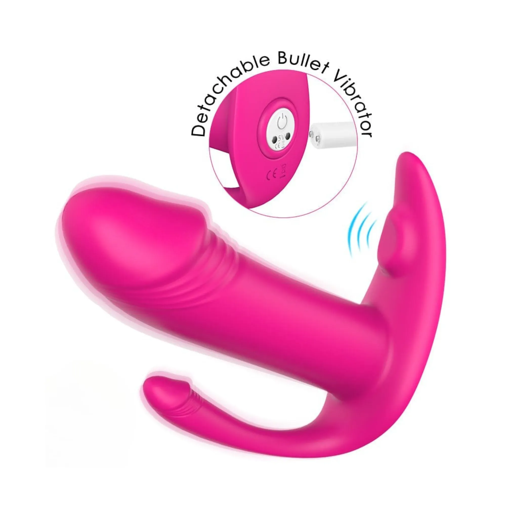 Aise Triple Stimulation Hands-Free Wearable Vibe