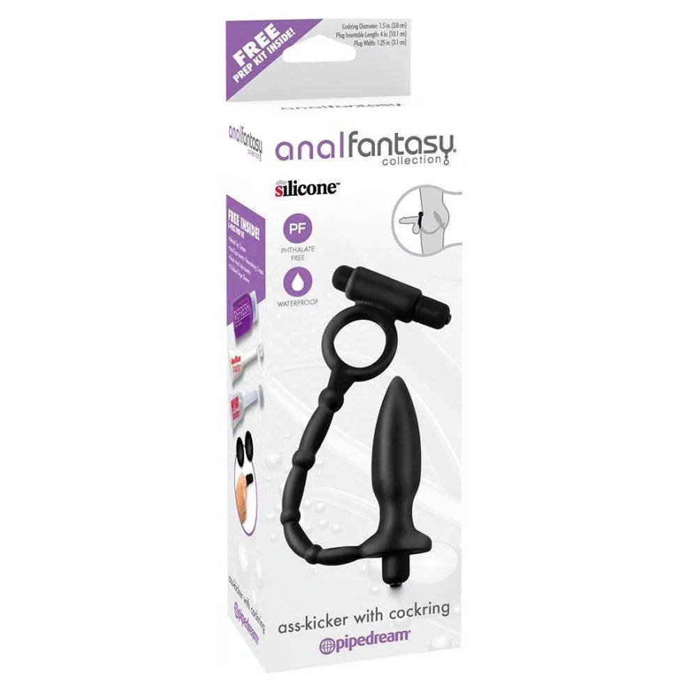 Anal Fantasy Butt Plug with Cock Ring