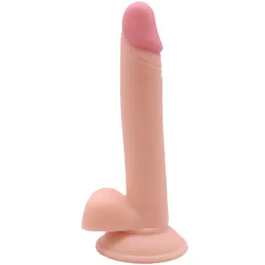 Basic Slim 8 Inch Penis Shaped Dildo