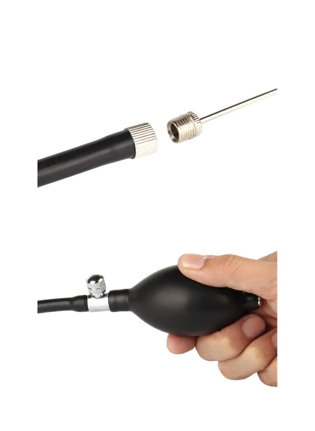 Basiks Noir Inflatable Butt Plug 11 cm
