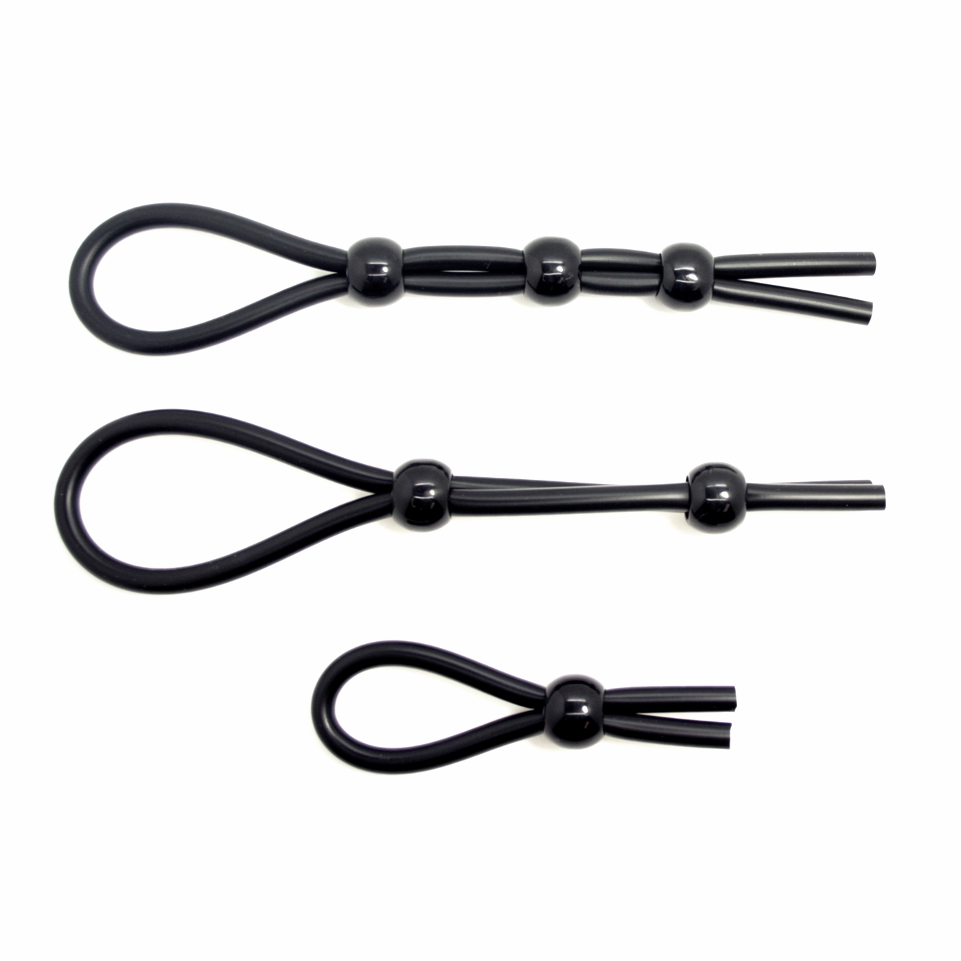 Beaded Lasso Cock Ring - Single Lasso. Double Lasso & Triple Lasso Options Available!