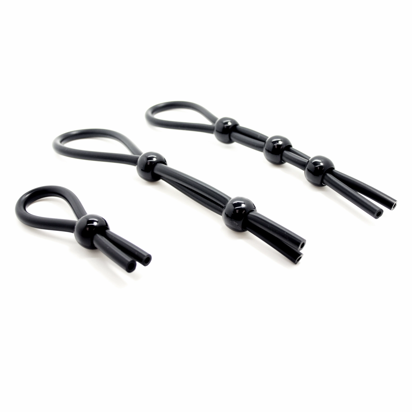 Beaded Lasso Cock Ring - Single Lasso. Double Lasso & Triple Lasso Options Available!