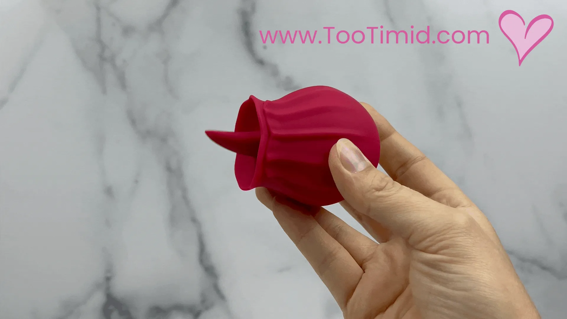 Bhava Rechargeable Flickering Tongue Rose | Clit Licking Stimulator