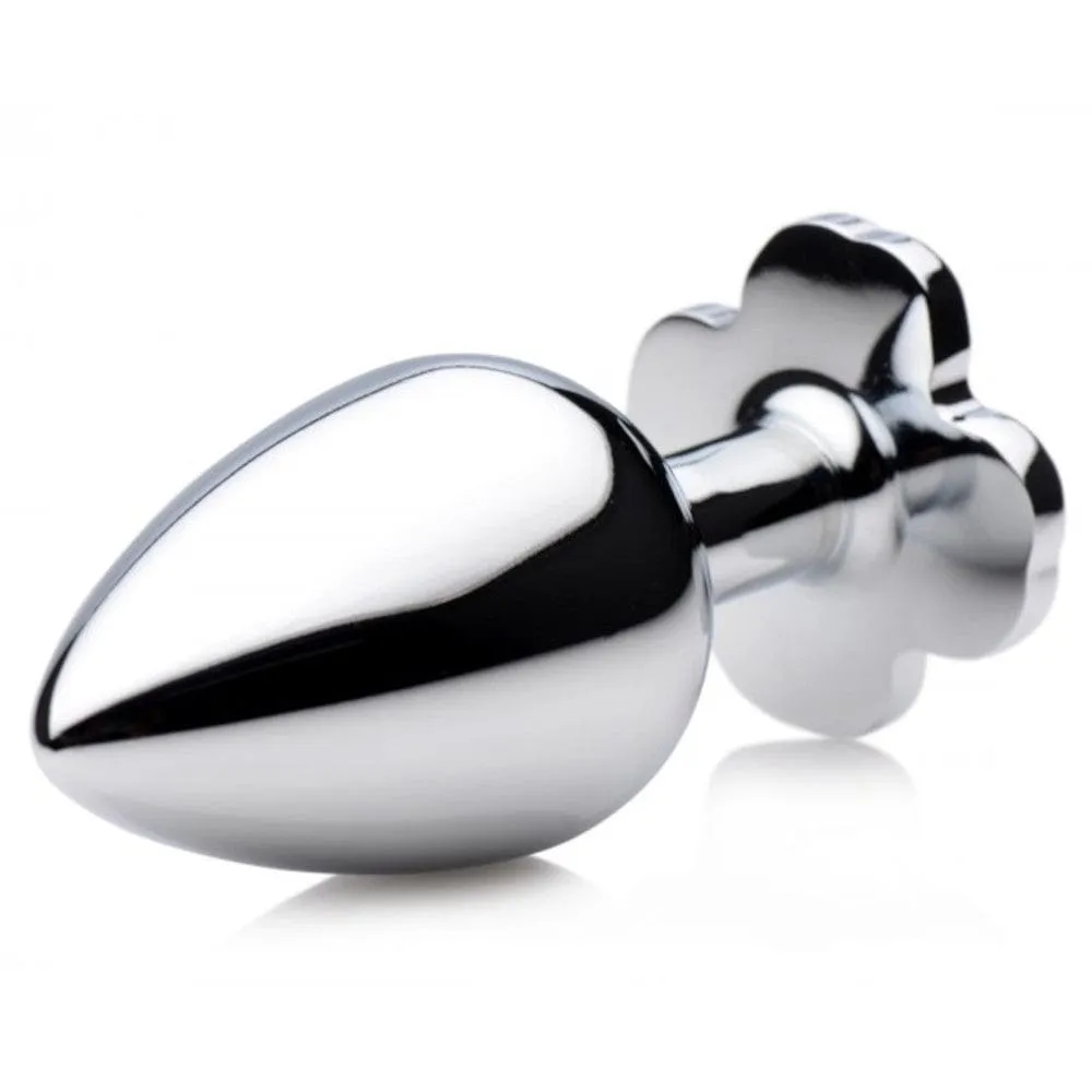 Booty Sparks Lucky Clover Gem Metal Anal Plug