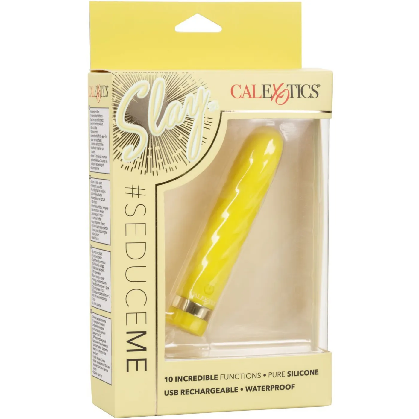 CalExotics - Slay #SeduceMe Rippled Silicone Bullet