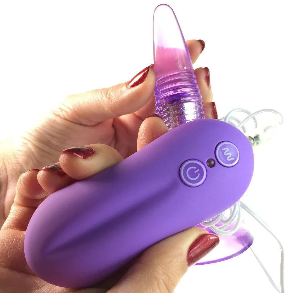 Cherry's Vibrating Twister Butt Plug