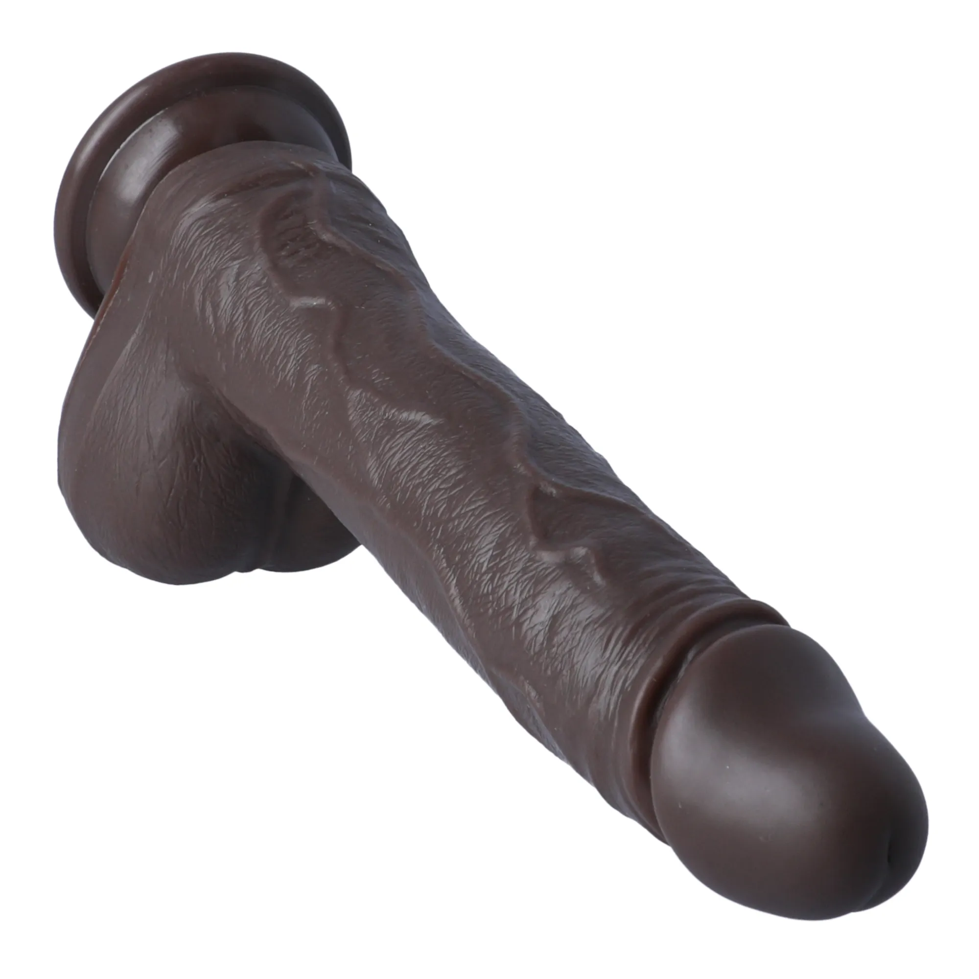 Chocolate Thunder Warming. Thrusting & Vibrating Dildo