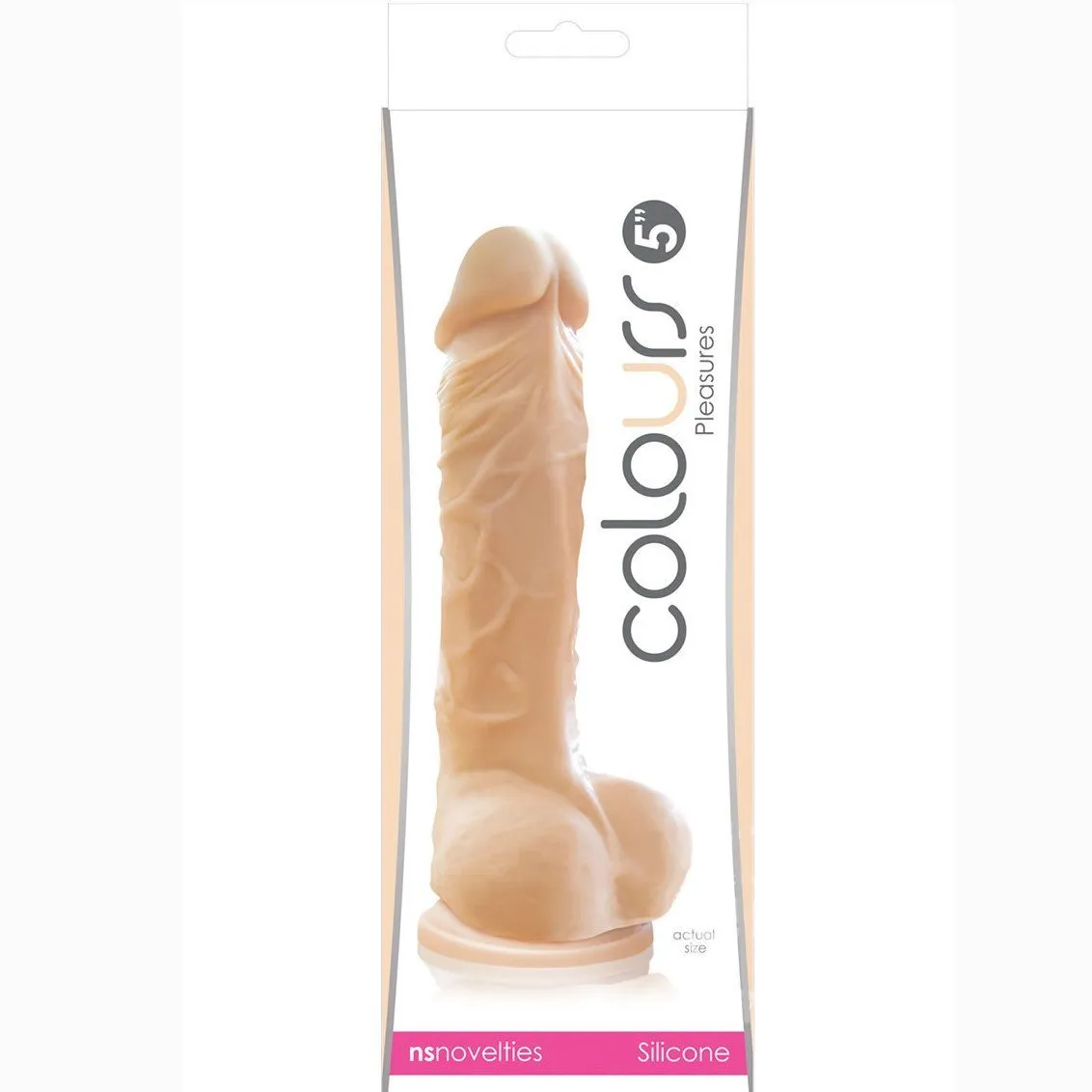 Colours Pleasures Beige Silicone Dong
