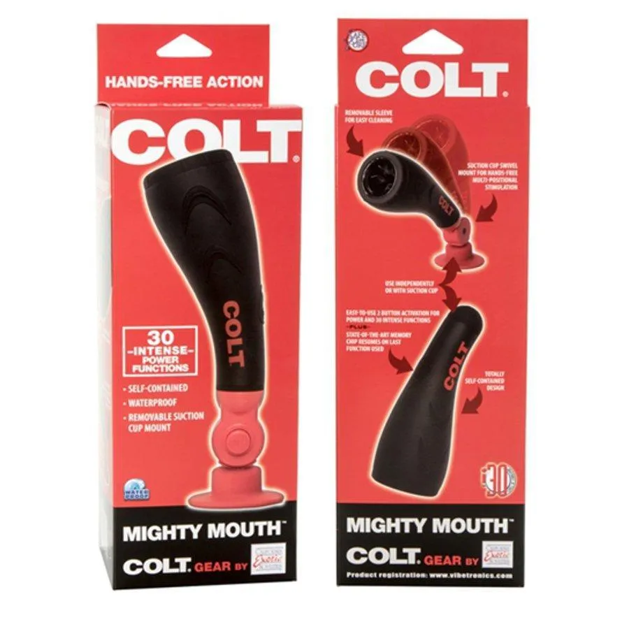 Colt Gear Mighty Mouth 30 Function Deep Throat Stroker
