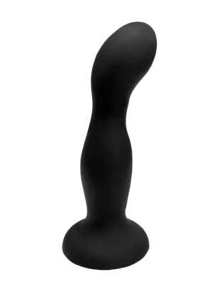 Dilly Curve Textured Anal Dildo With Suction Cup 16 cm