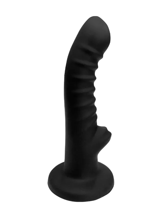 Dilly Hue G-spot Textured Dildo With Suction Cup 17 cm