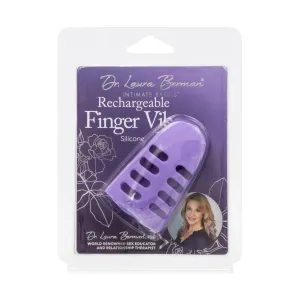 Dr. Laura Berman Rechargeable Silicone Finger Vibrator