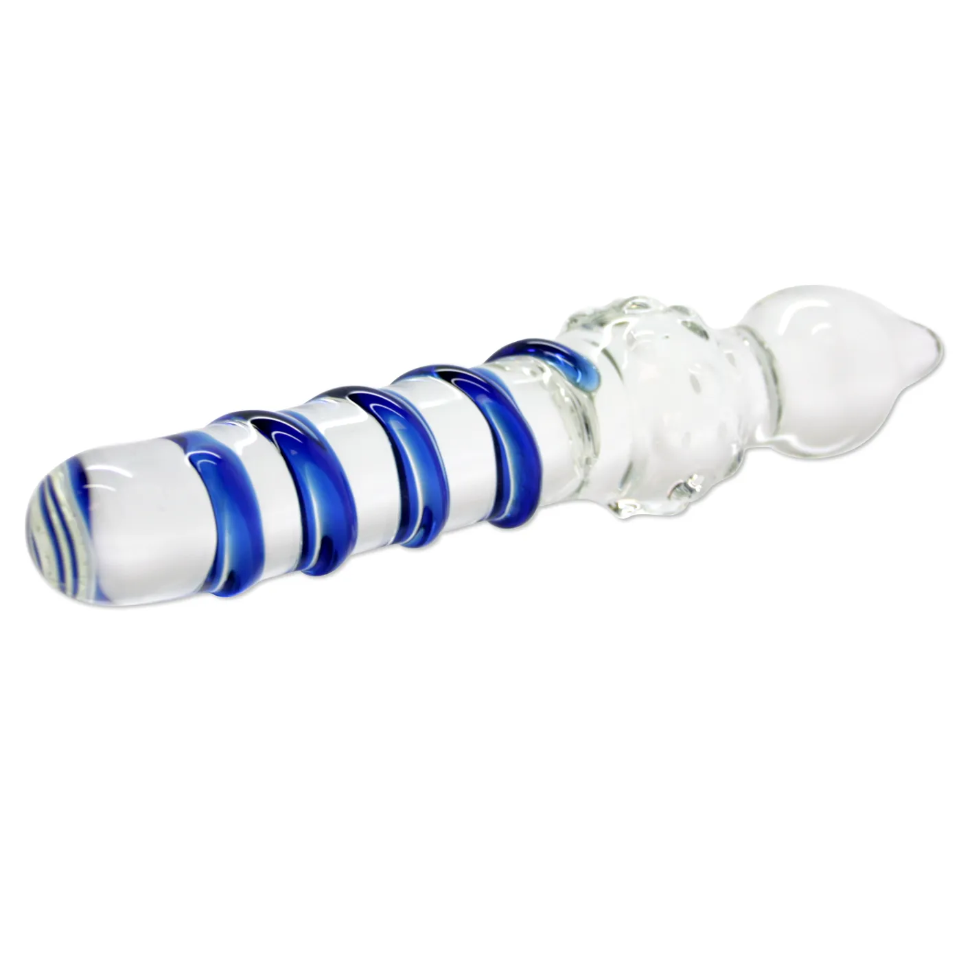 Dual Ended Glass Dildo - Two Types Of Sensations!