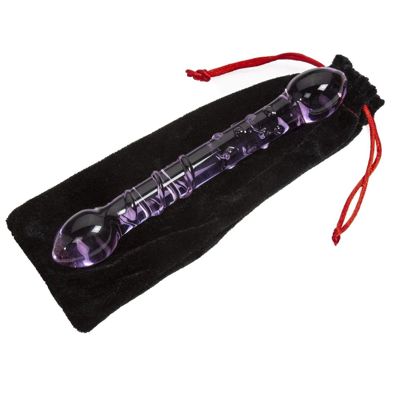 Dual-Ended Glass G-Spot Massager - Two Types Of Sensations!