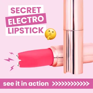 Electrostimulation Silicone Lipstick Vibe - 3 ELECTRO Settings and Powerful Vibes!