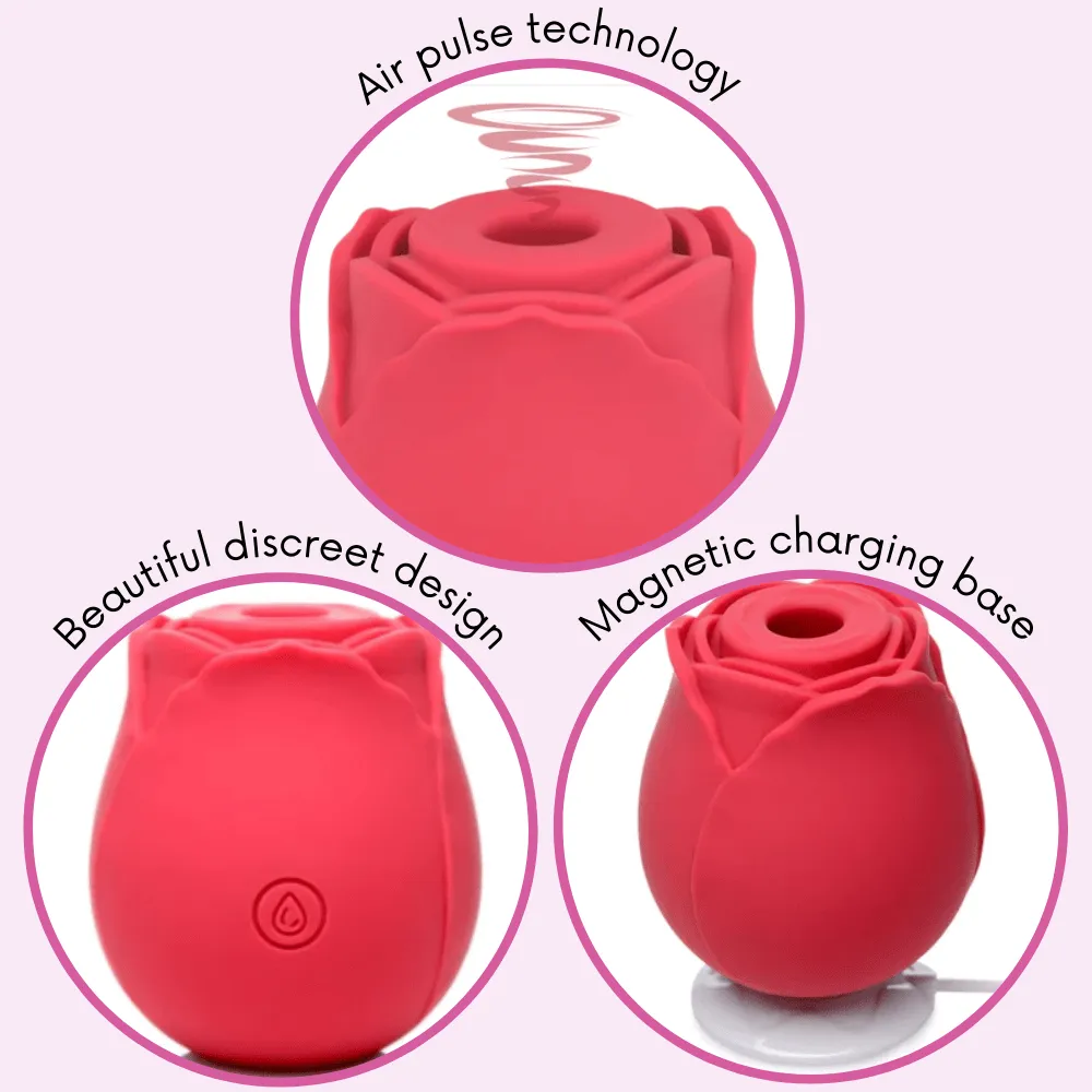 Euphoria #1 Selling Rose Sex Toy Air Pulse Stimulator