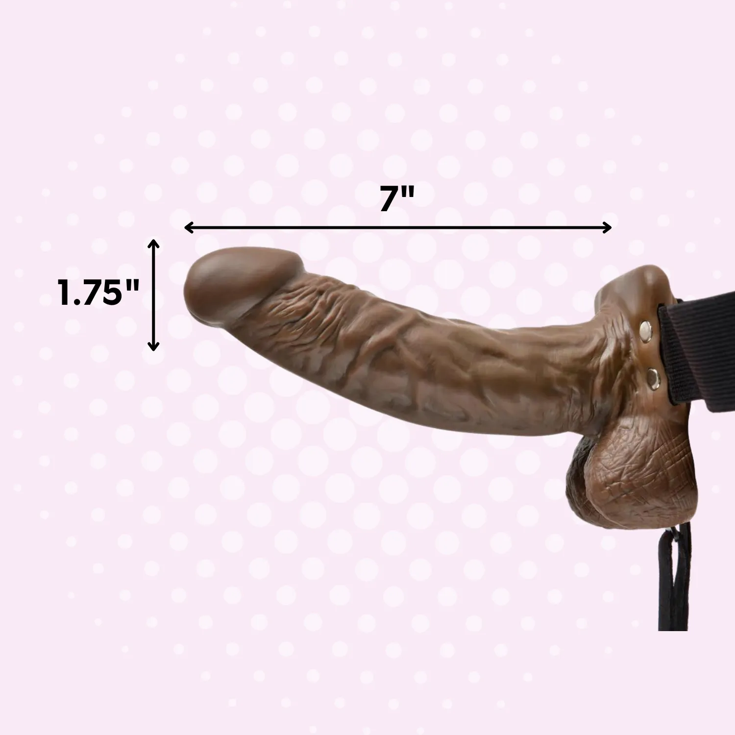 Fetish Fantasy 7'' Hollow Strap On
