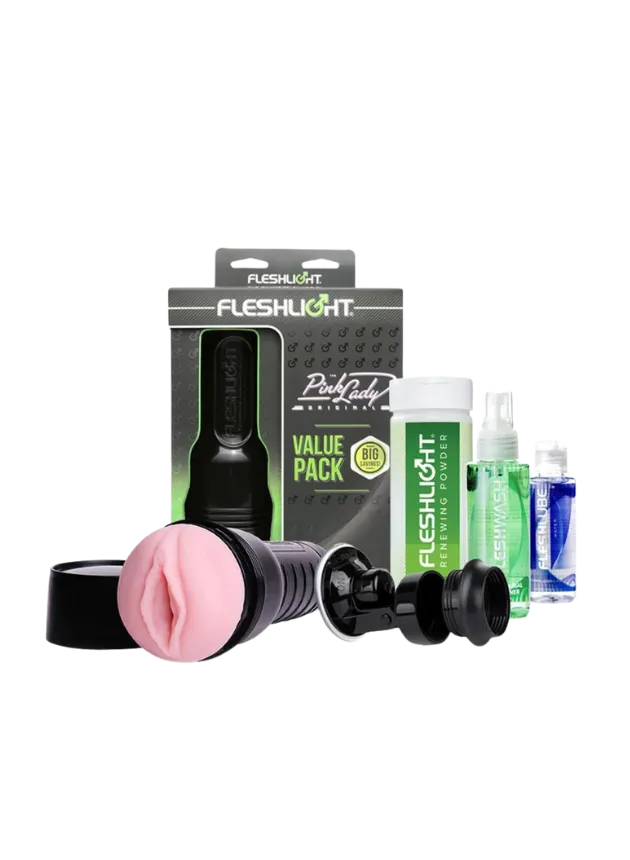 Fleshlight - Pink Lady Original Value Pack Hands Free Experience