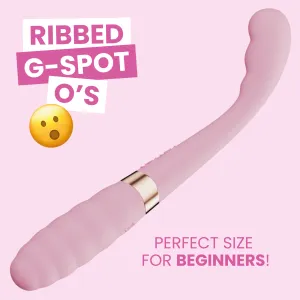 Flexible Silicone Dual-Ended G-Spot Vibrator - Strong Vibes on Each End!