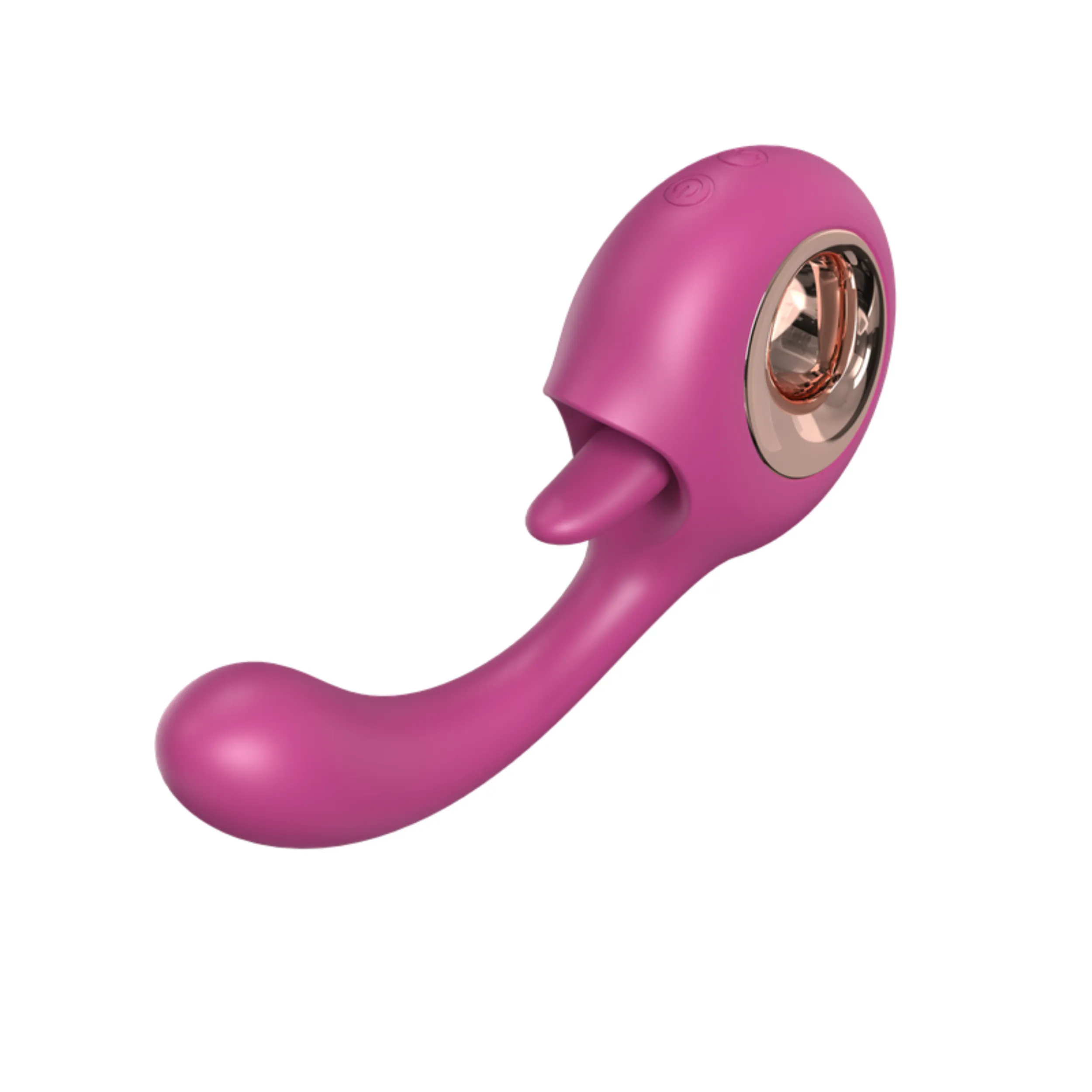 Flutter-Gasm Licking Tongue & G-Spot Dual Action Vibe - Powerful and Waterproof!