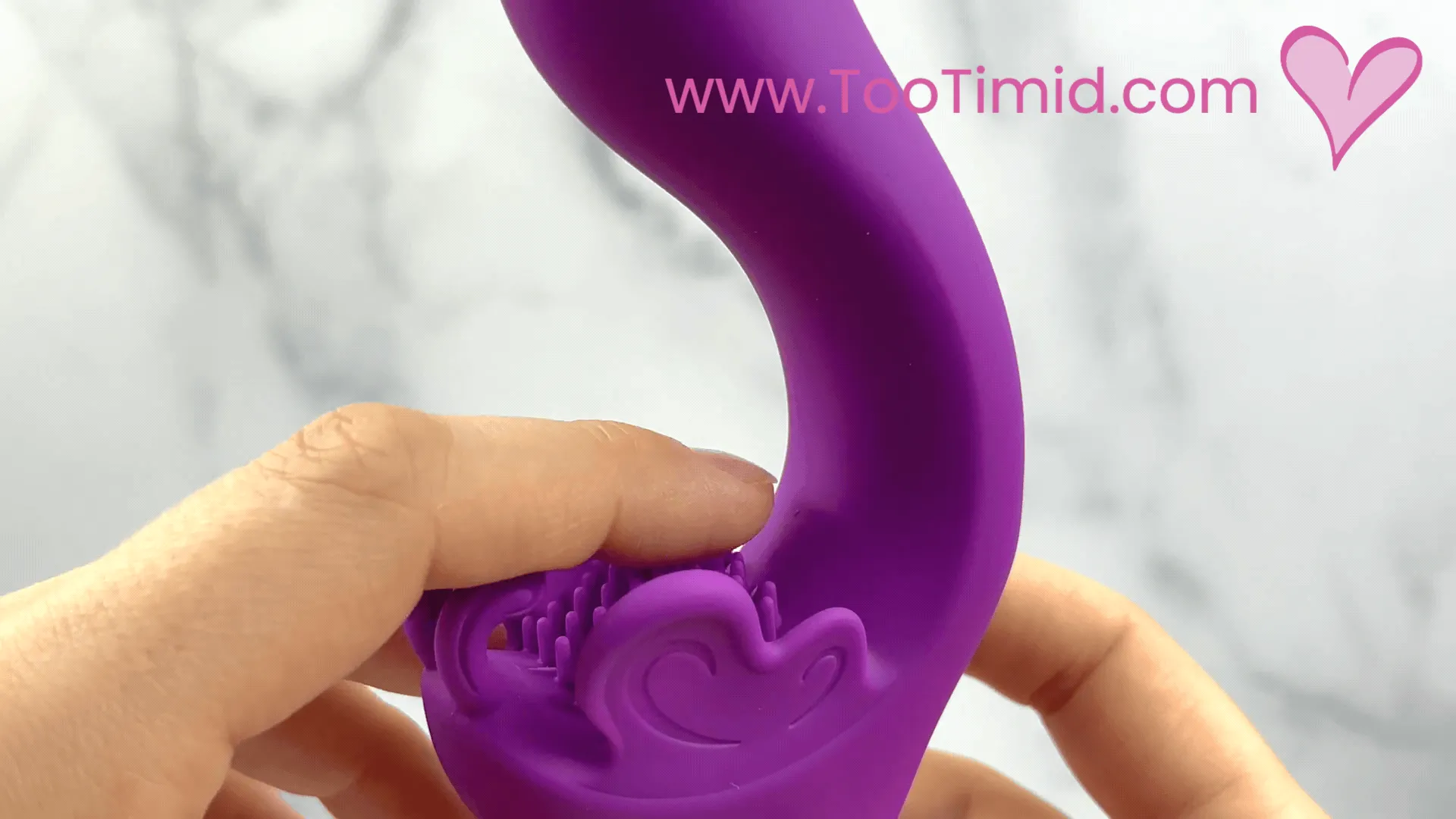 Fluttering Bliss Silicone Dual Action Butterfly Vibrator - It's Waterproof!