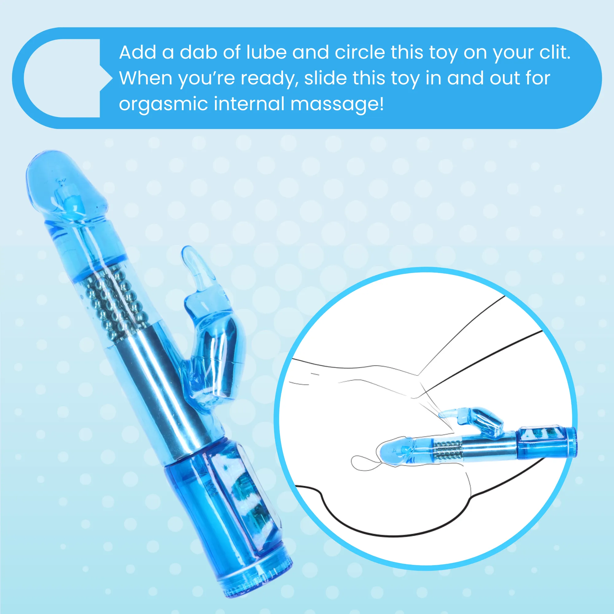 FREE Rotating Rabbit Vibrator: Have O-Mazing Blended Clit & G-Spot Orgasms