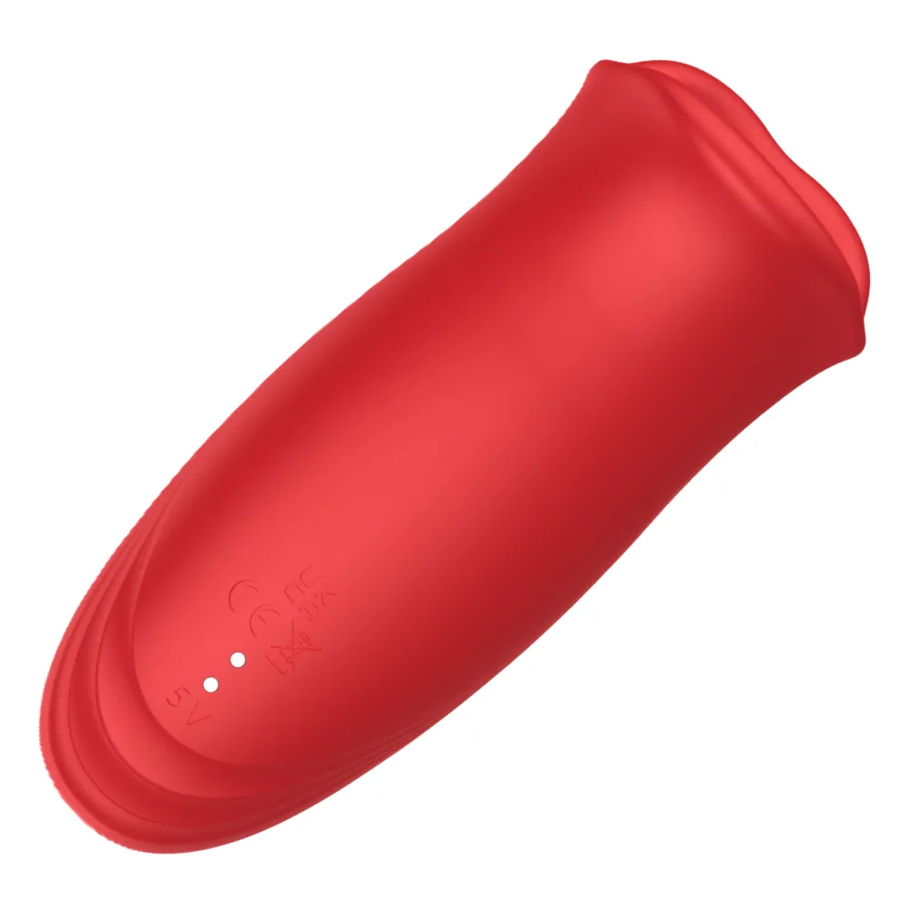 French Kiss Biting & Licking Moving Mouth Tongue Vibrator