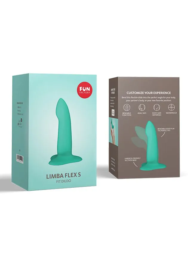 Fun Factory Limba Flex Bendable With Suction Cup Dildo Small