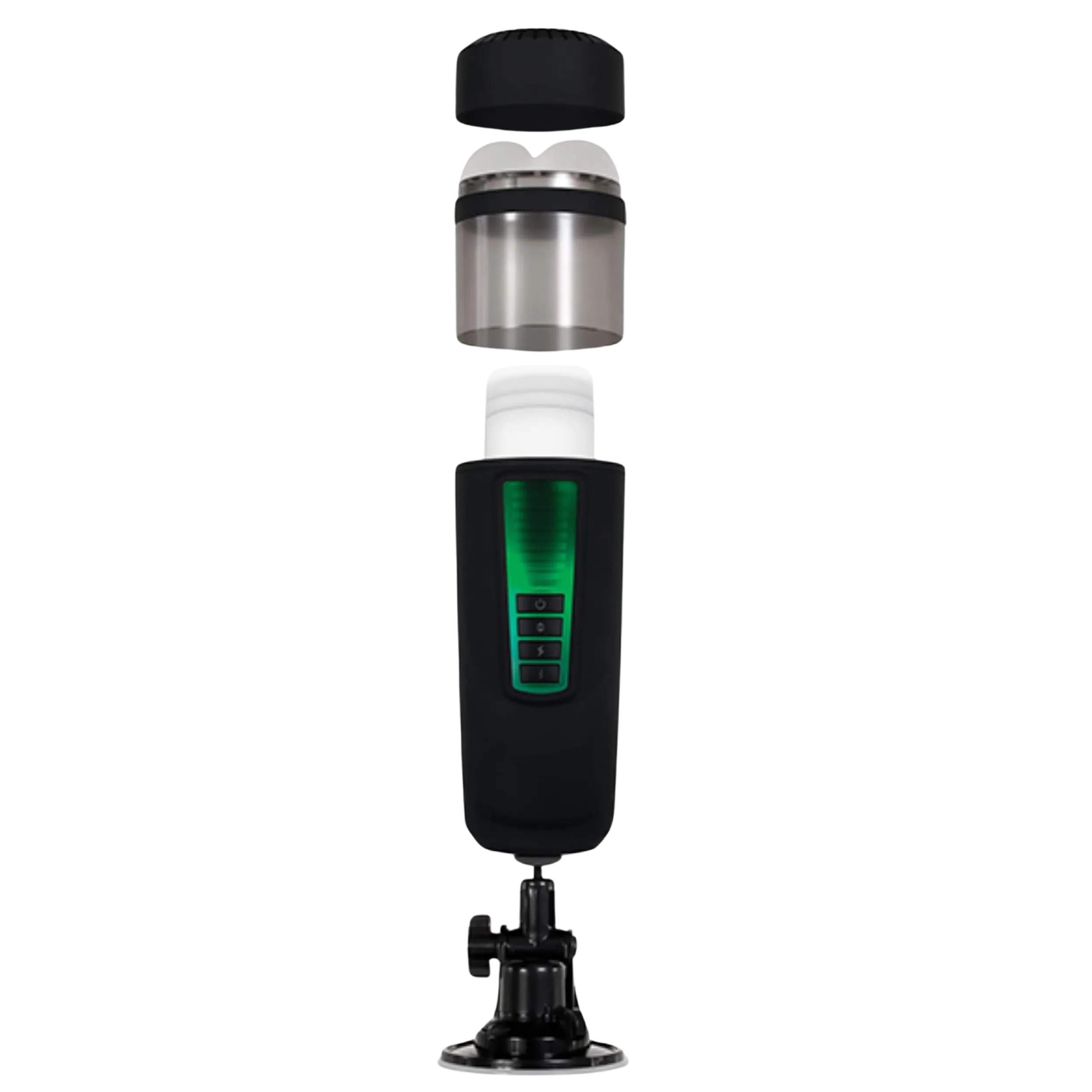 Gender X Message In A Bottle Rechargeable Thrusting Spinning Stroker