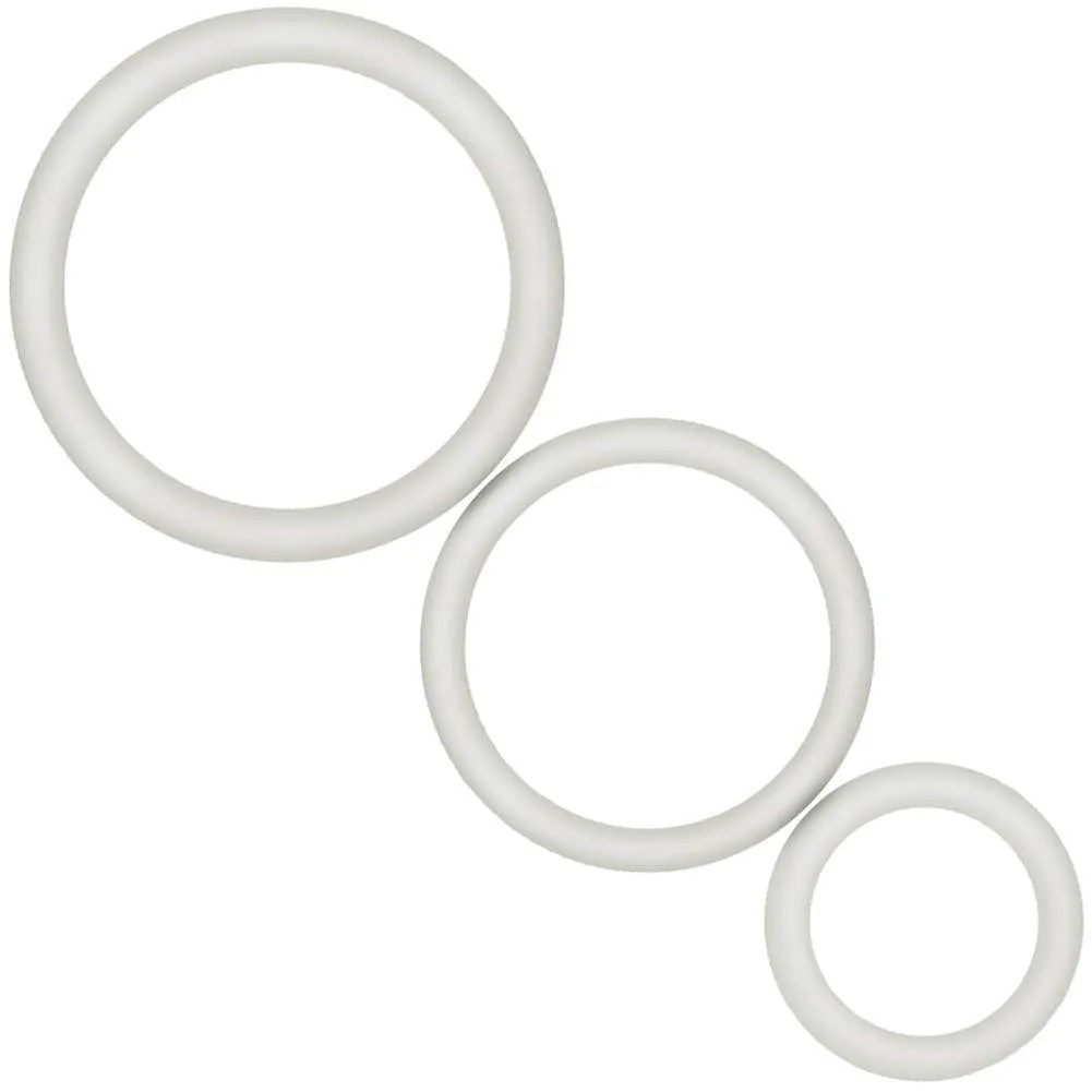 Glow in the Dark Silicone Cockring Set