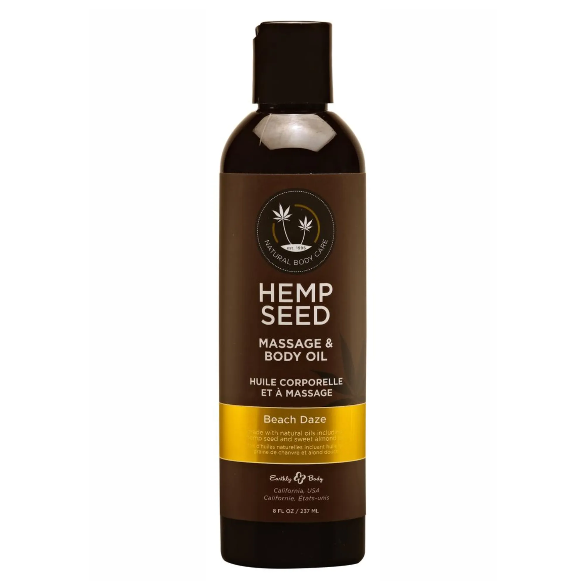 Hemp Seed Massage and Body Oil by Earthly Body