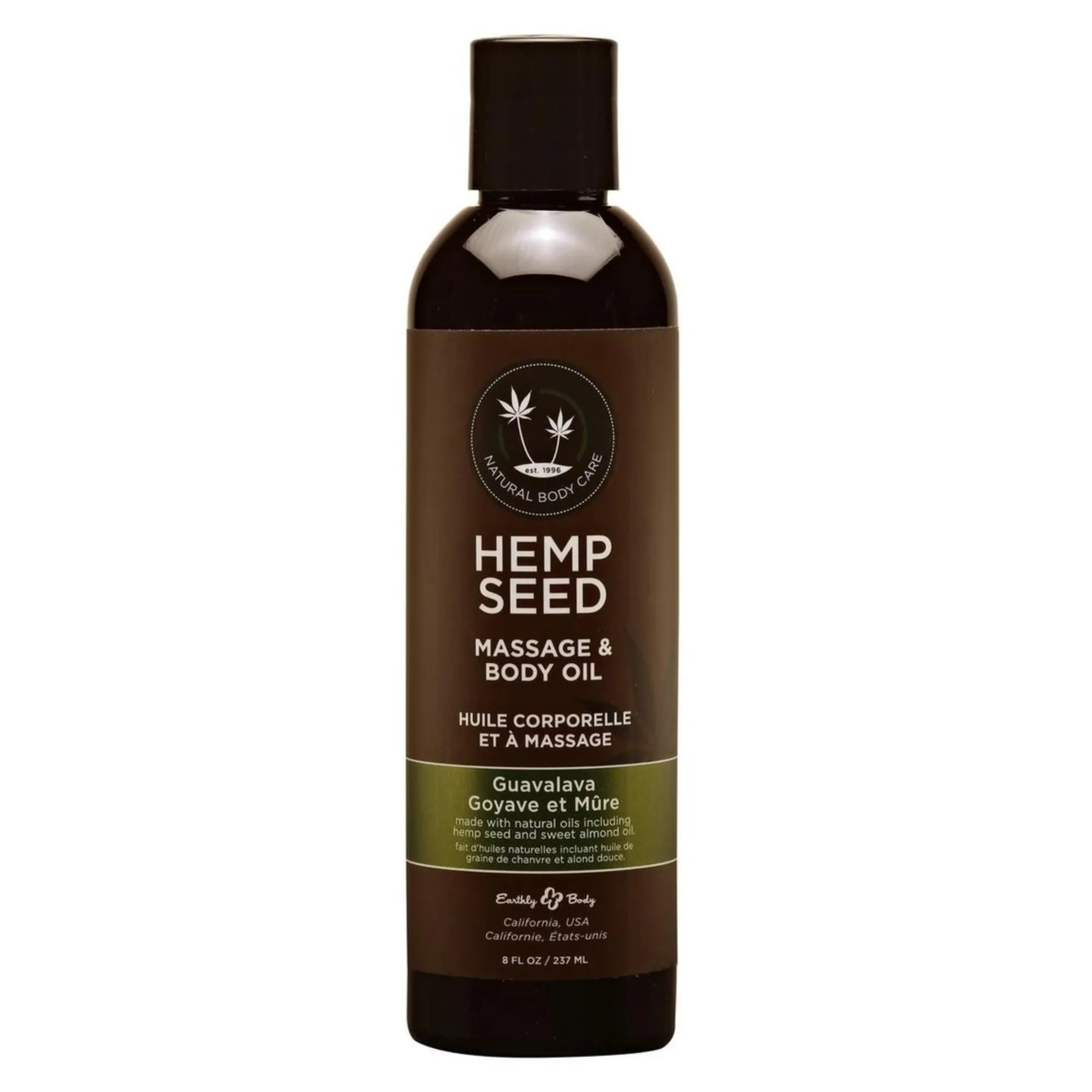 Hemp Seed Massage and Body Oil by Earthly Body