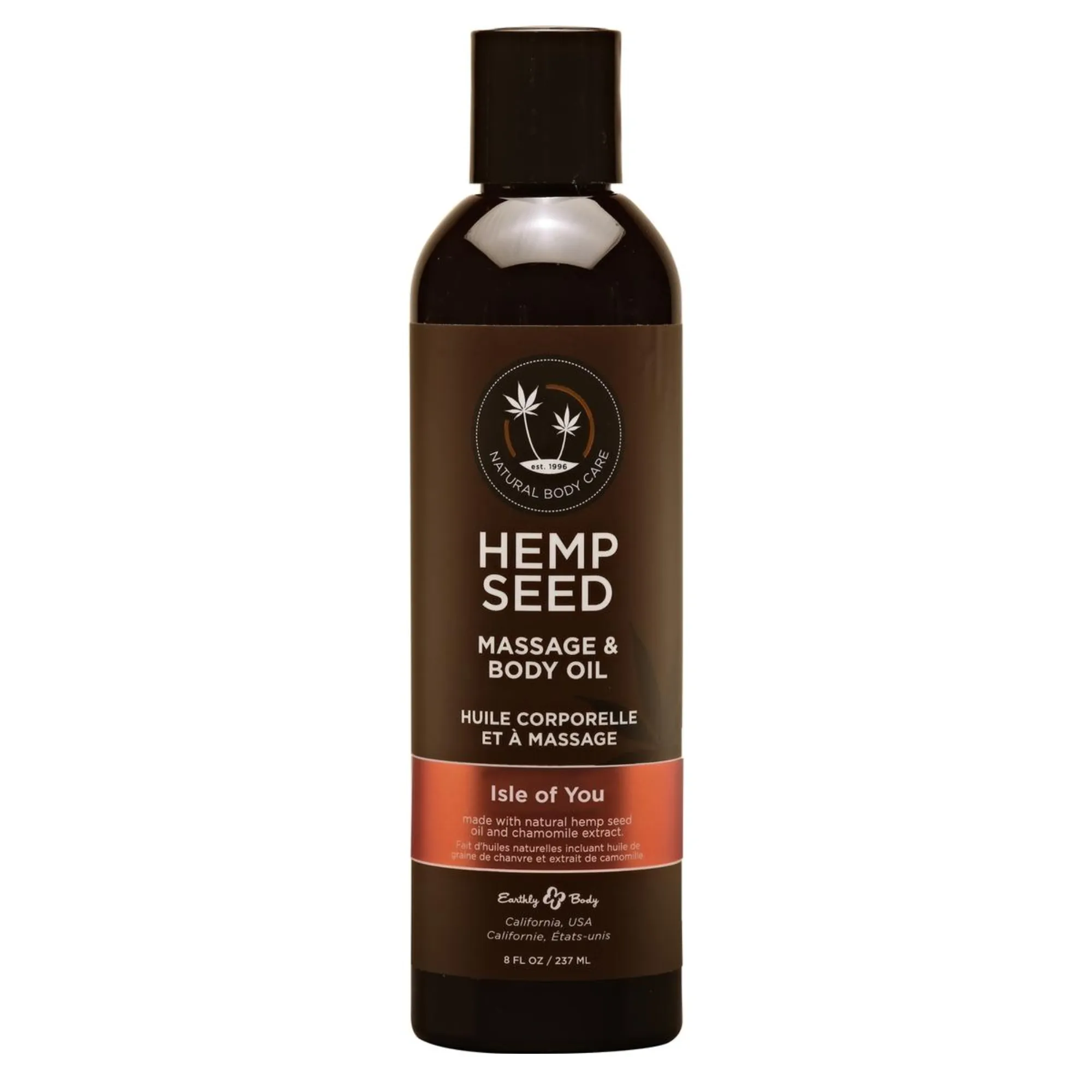 Hemp Seed Massage and Body Oil by Earthly Body