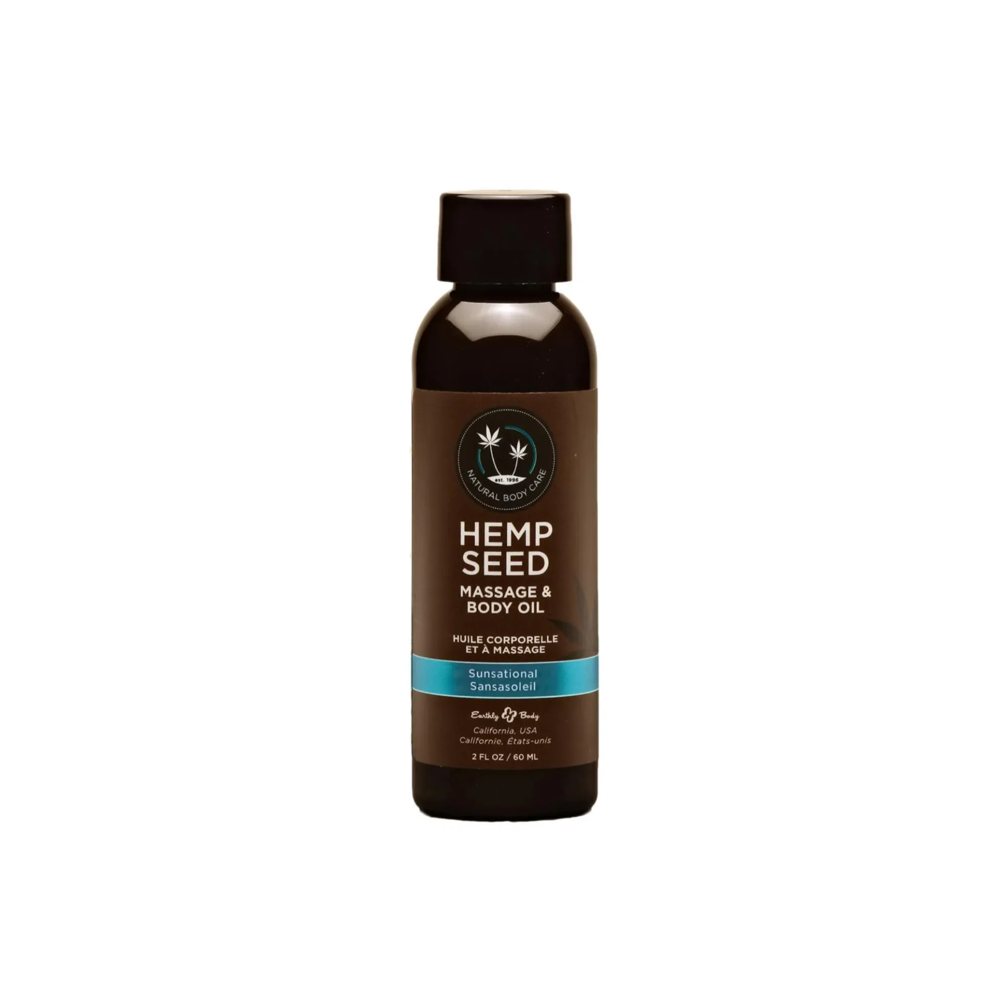 Hemp Seed Massage and Body Oil by Earthly Body