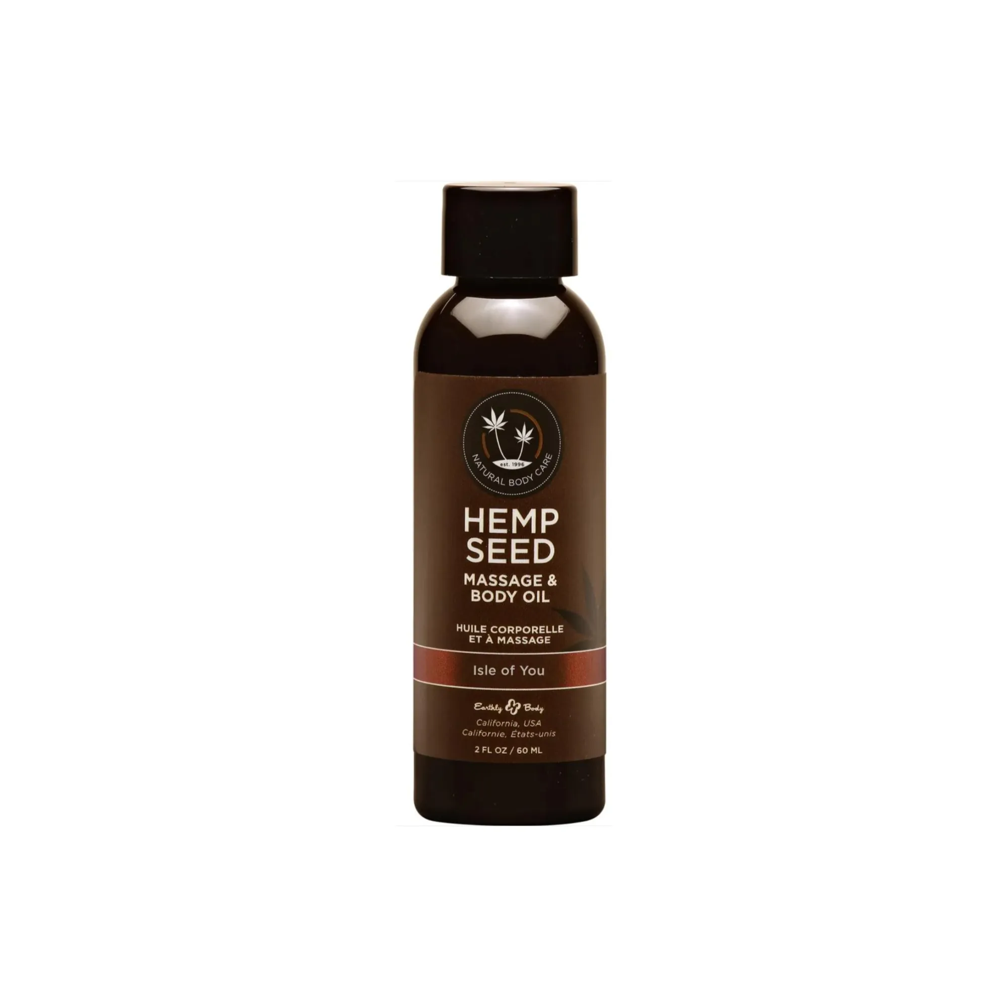 Hemp Seed Massage and Body Oil by Earthly Body