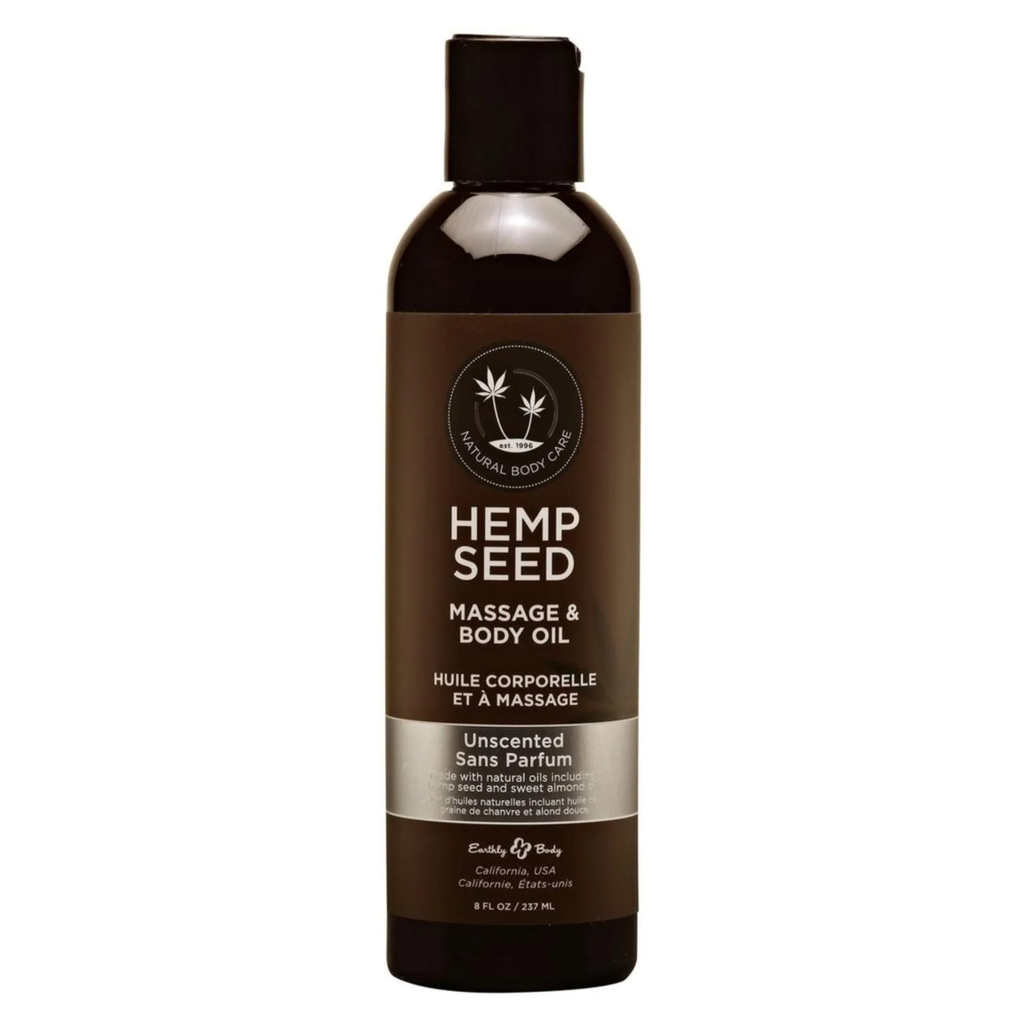 Hemp Seed Massage and Body Oil by Earthly Body