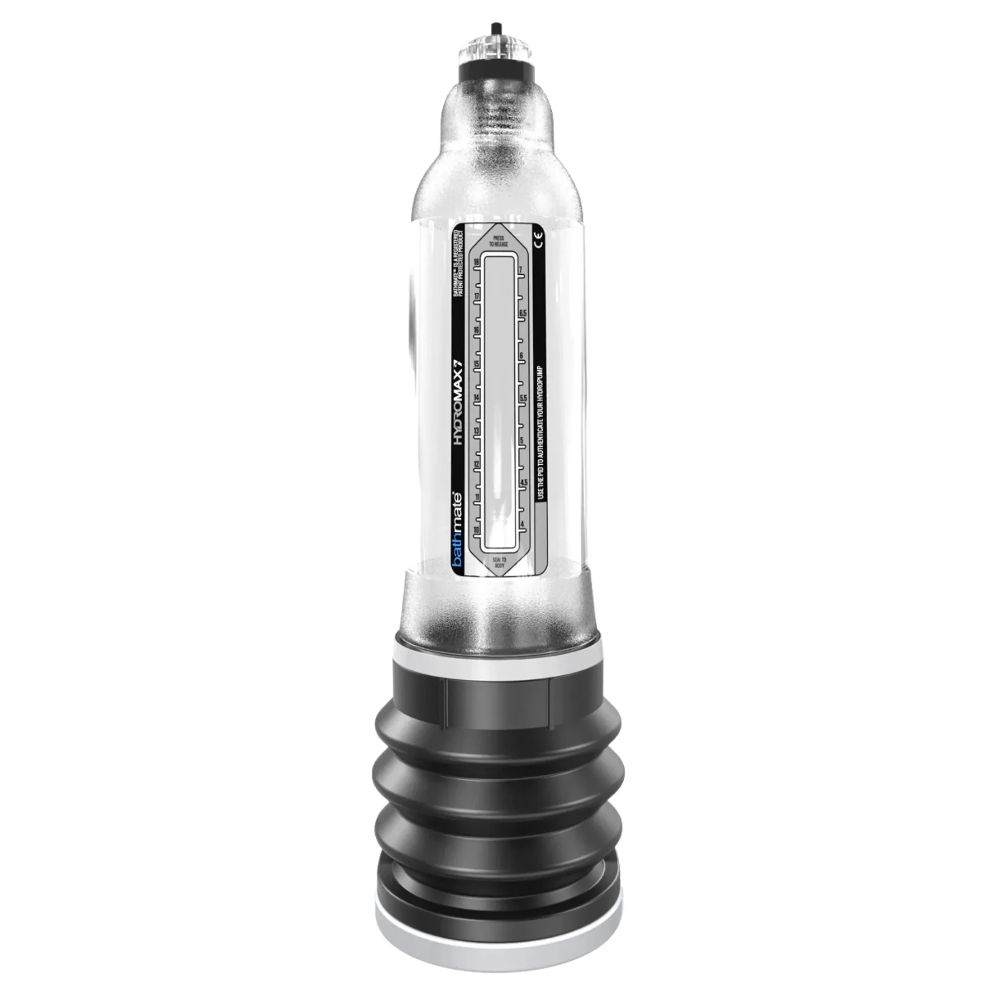 Hydromax7 Penis Pump in Clear