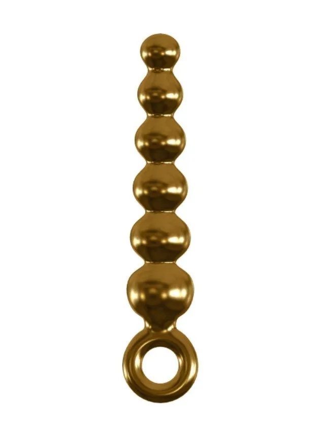 Icicles Gold Editon G06 Vibrating Glass Dildo