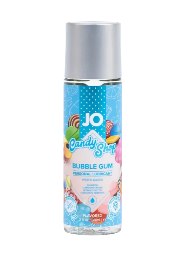 JO Candy Shop H2O Bubblegum Lubricant Holiday Flavours 60 ml