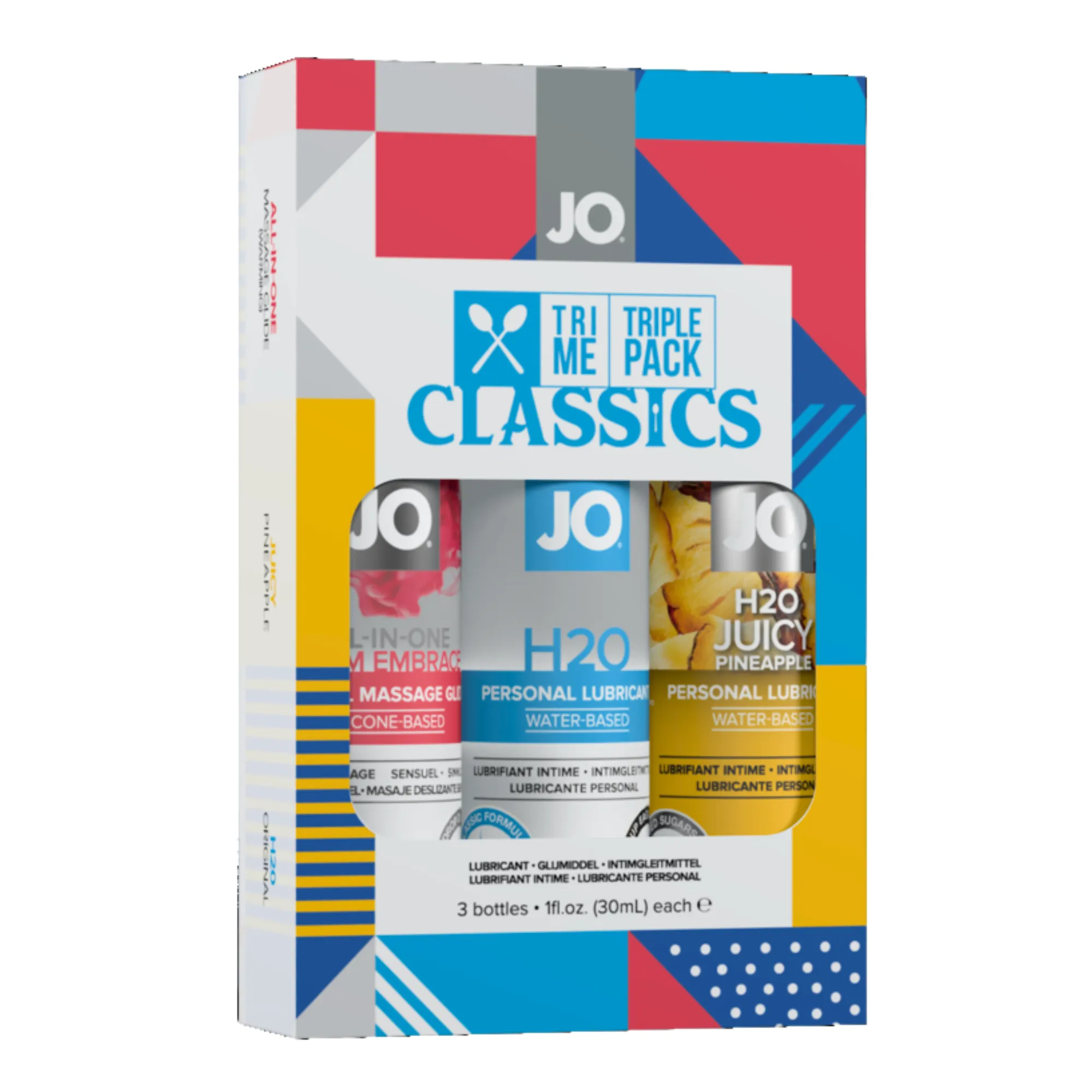 Jo Tri Me Triple Pack Lubricant Kit