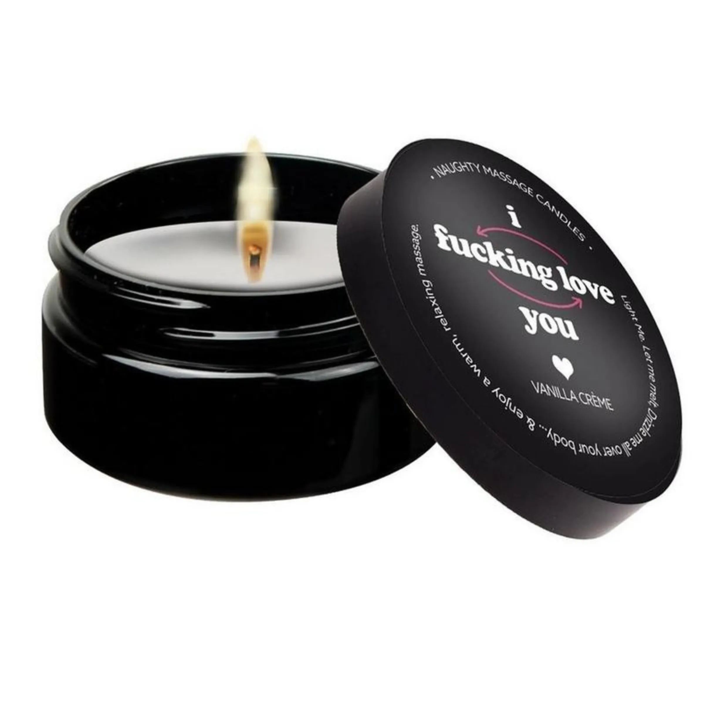 Kama Sutra Vanilla Creme Sexy Gift Massage Candle (2 Fl Oz)